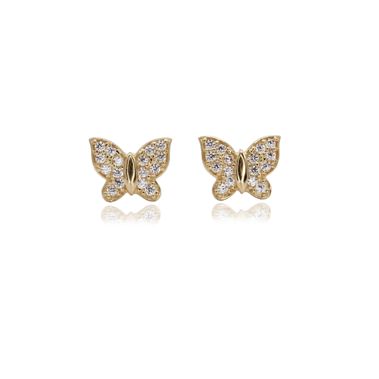 Shine Bright Baby Butterfly Stud